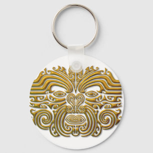 Maori Tatto - Guld Nyckelring