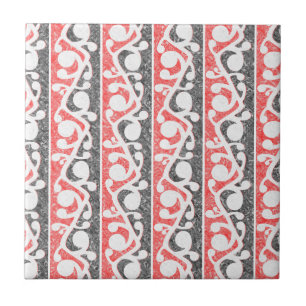 Maori Tribal Distress Mönster Kakelplatta