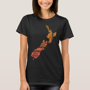 Maori Tribal Polynesian New Zealand Culture Tattoo T Shirt