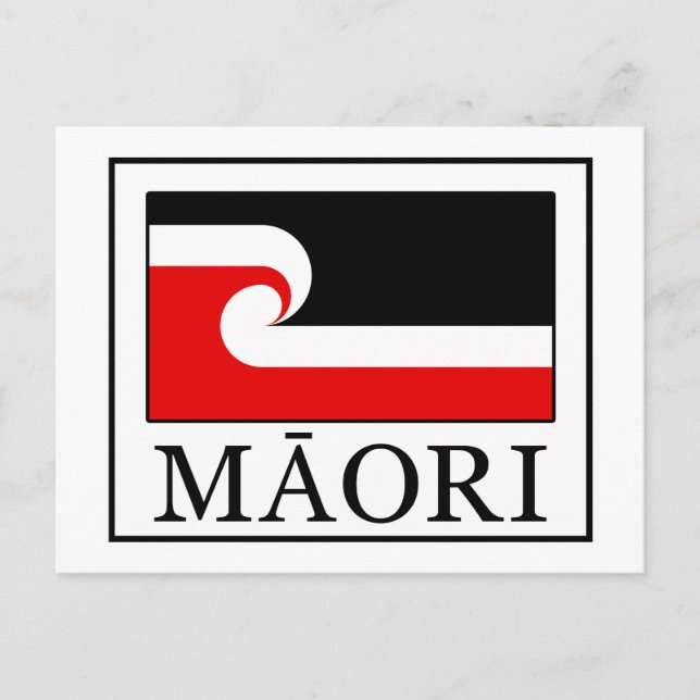 Maori Vykort (Framsida)