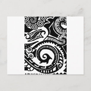 maori vykort
