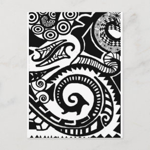maori vykort