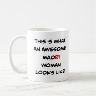 maorikvinna, fantastisk kaffemugg
