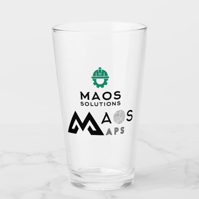 MAOS Tumbler Glaskopp (Framsida)