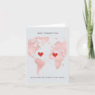 Map Connection Card Inbjudan