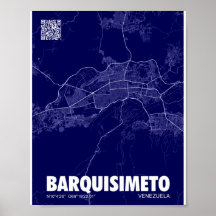 Mapa de Barquisimeto - Venezuela City Karta