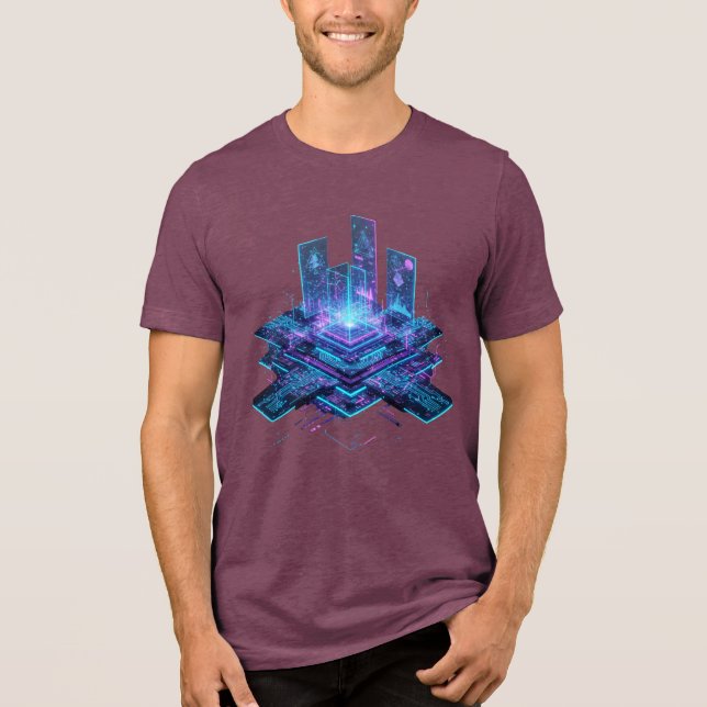 Mapa de circuitos t shirt (Framsida)