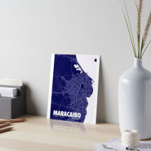 Mapa de Maracaibo - Venezuela Travel City Karta