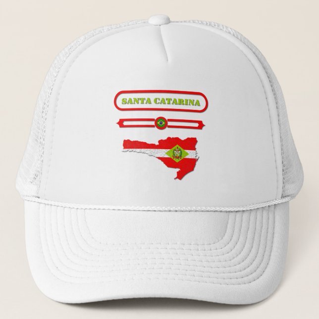 MAPA DE SANTA CATARINA. SAMER BRASIL KEPS (Framsida)