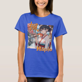 mapleと猫耳娘 t shirt