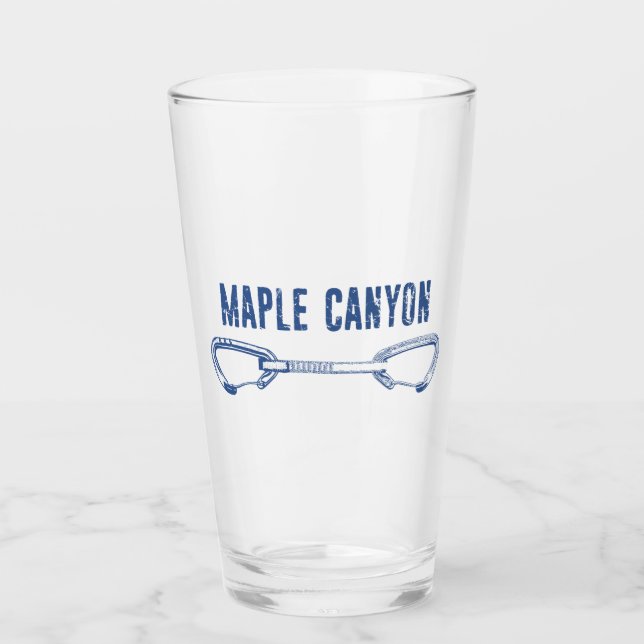 Maple Canyon-klätterkvittring Glaskopp (Framsida)