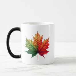 Maple Fall Löv Morphing Magisk Mugg