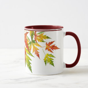 Maple från silver på en Combo Mugg (11 oz)