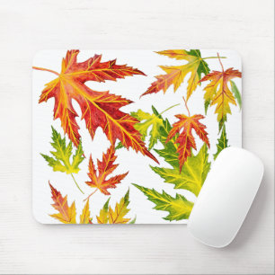 Maple från silver på en musknapp musmatta