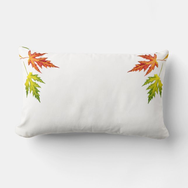 Maple från silver på Lumbar Pillow Lumbarkudde (Framsida)