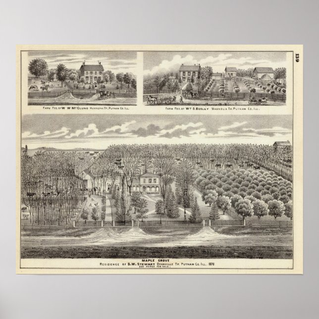 Maple Grove-hemvist Poster (Framsidan)