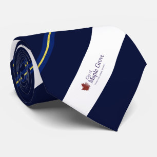 Maple Grove (Minnesota) city flagga Neck Tie Slips