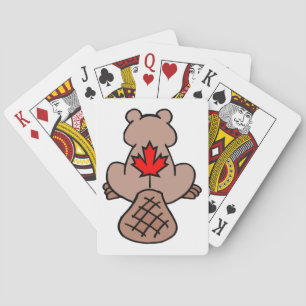 Maple Leaf Beaver Playing Cards Spelkort