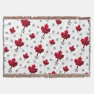 Maple Leaf Match Day Kanadensisk Fotboll Filt