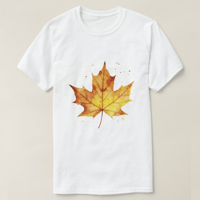  Maple leaf T Shirt (Design framsida)