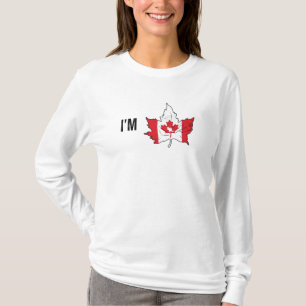 Maple Löv Beaver Canadians Kanada-dagen T Shirt