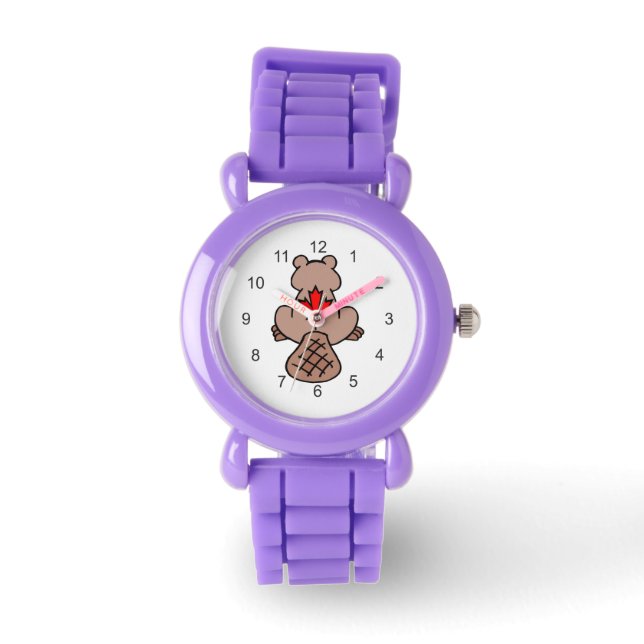 Maple Löv Beaver Watch Armbandsur (Framsida)