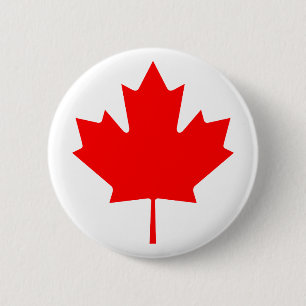 Maple Löv Canada Day Pin Knapp
