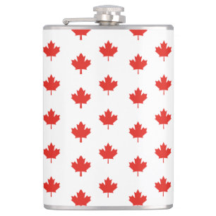 Maple Löv Canada Flagga Emblem Mönster-24105 Fickplunta