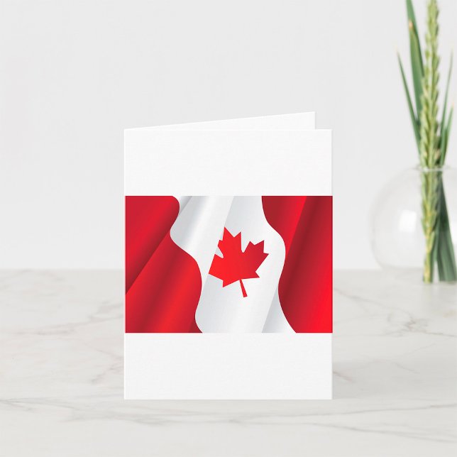 Maple Löv Canada Flagga Kort (Skapare uppladdad)