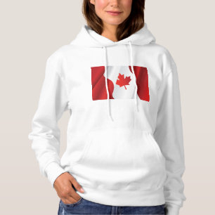 Maple Löv Canada Flagga T Shirt