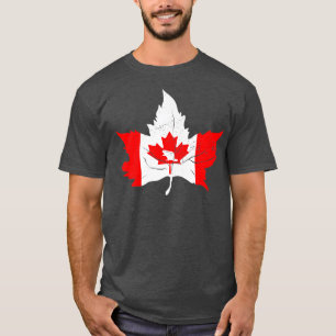 Maple Löv Canadian Flagga Day 2023 T Shirt