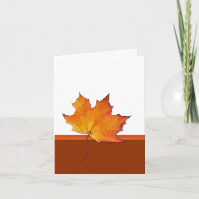 Maple Löv Card Kort (Framsida)