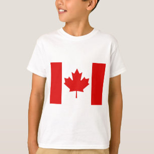 Maple Löv flagga Kanada T-shirt