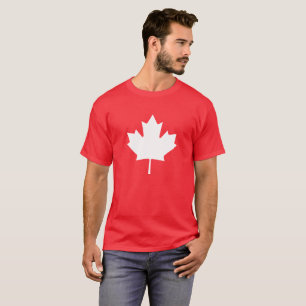 Maple löv från Flagga i Kanada T Shirt