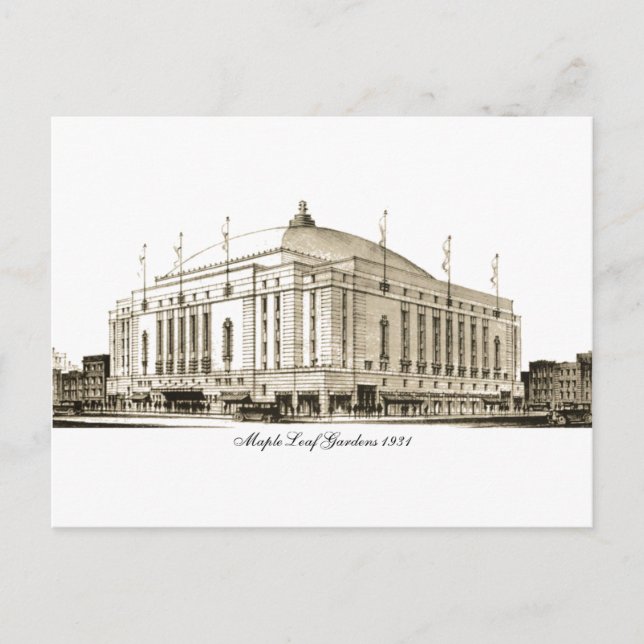 Maple Löv Gardens 1931 Vykort (Framsida)