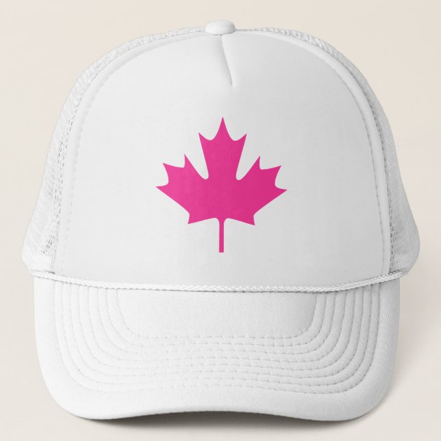maple löv - Hat Truckerkeps (Framsida)