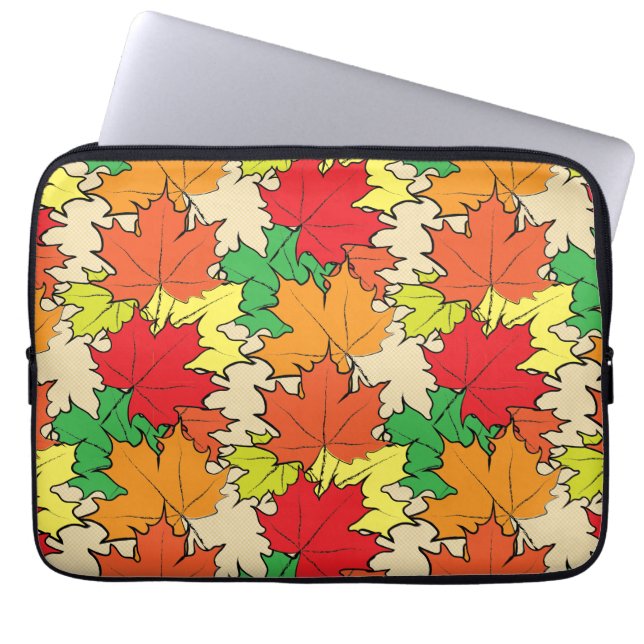 Maple löv I Laptop Sleeve (Framsidan)