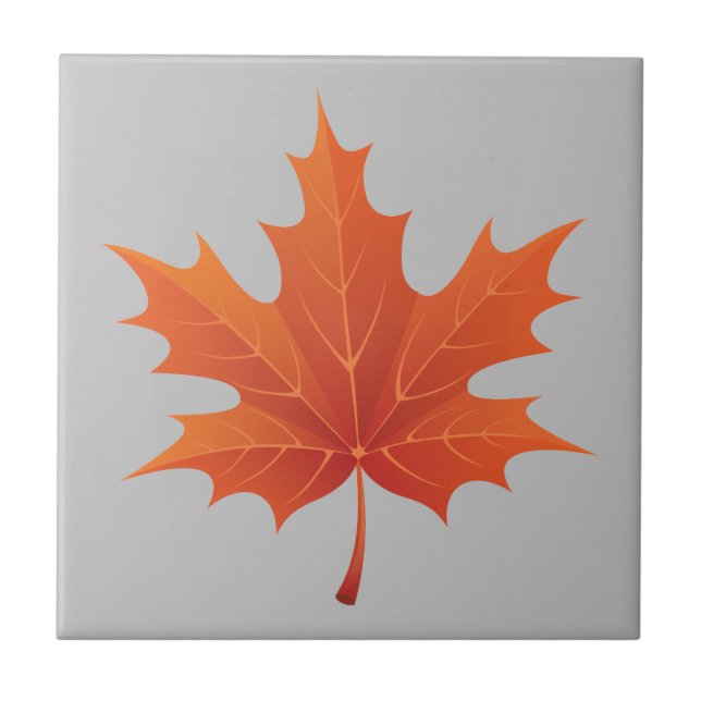 Maple Löv Kakelplatta (Framsidan)