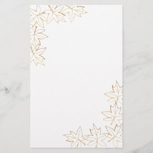 Maple Löv Kant Stationery Brevpapper