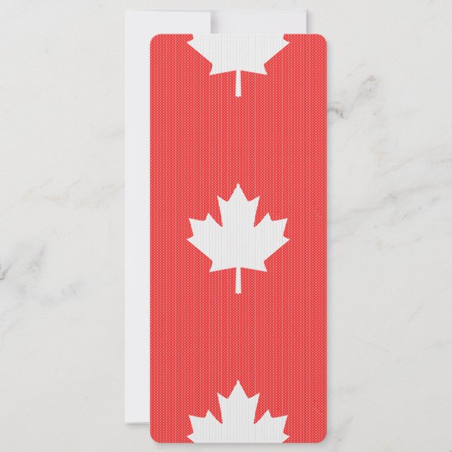 Maple Löv Knitting Motif sticka (Framsida)