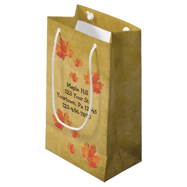 Maple Löv Maple Syrup Bag (Framsidan Vinklad)