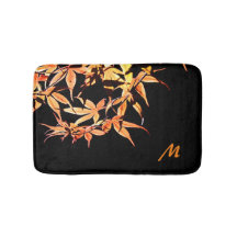 Maple Löv Monogram Bath Mat hösten
