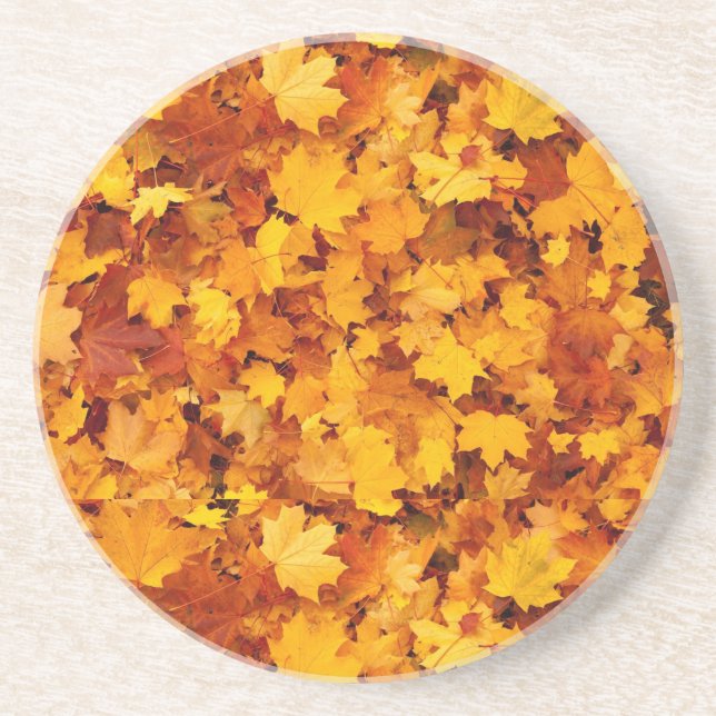 Maple Löv Mönster Underlägg (Framsidan)