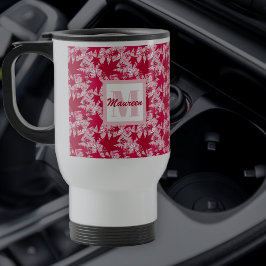 Maple-Löv på en Rosa Background-Resemugg Resemugg