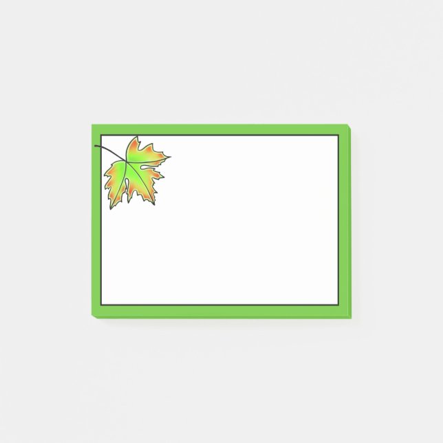 Maple Löv Post-it Block (Framsida)