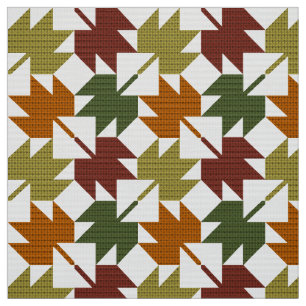 Maple Löv Quilt Mönster Design 1 Tyg