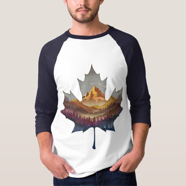 Maple Löv T Shirt (Framsida)
