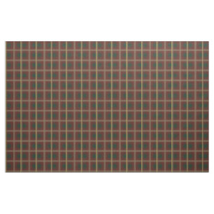 Maple Löv Tartan Tyg