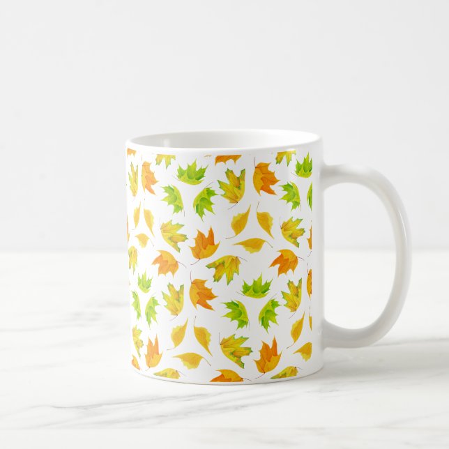 Maple lövs kaffemugg (Höger)