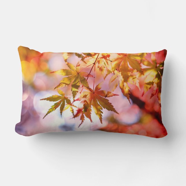 Maple Lövs liggande design-21355 Lumbarkudde (Framsida)